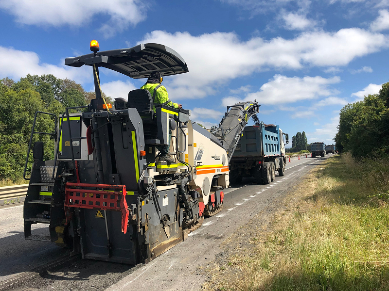 Obras viales de Vial Terra